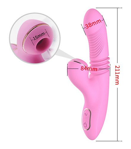 Vaginale Parameter des stoßenden Mädchens
