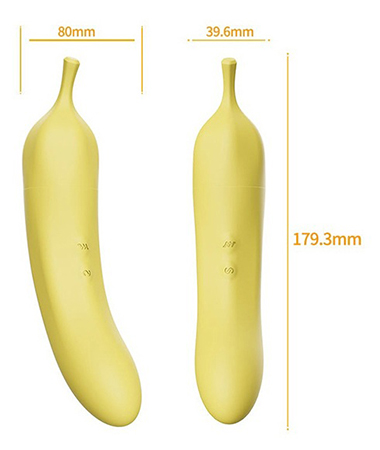 Saug- und pulsierende Vibrationsbananenparameter